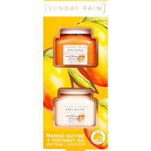 1 set - Sunday Rain Mango & Coconut Duo Set