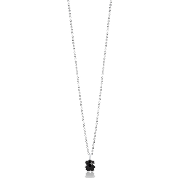 115434540 Silver TOUS Necklace Onyx