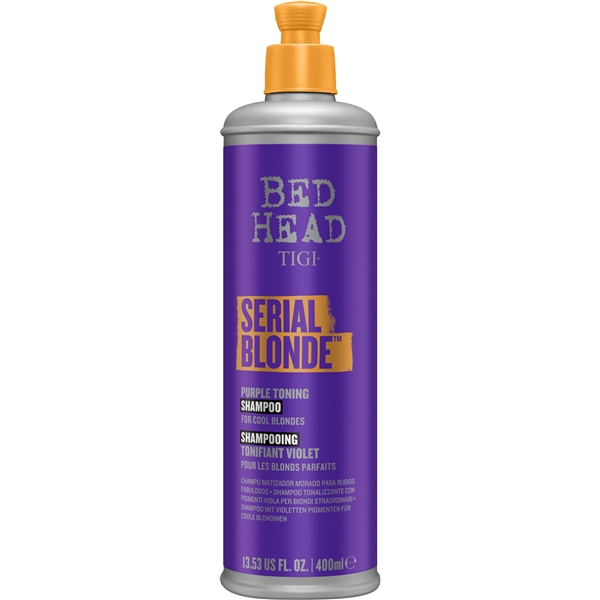 Bed Head Serial Blonde Purple Toning Shampoo 400 ml, TIGI