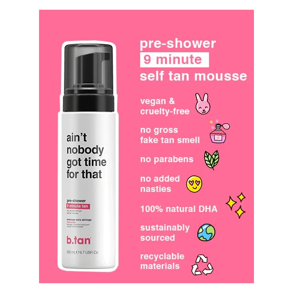 Ain't Nobody Got Time For That Pre-Shower Mousse (Kuva 2 tuotteesta 5)