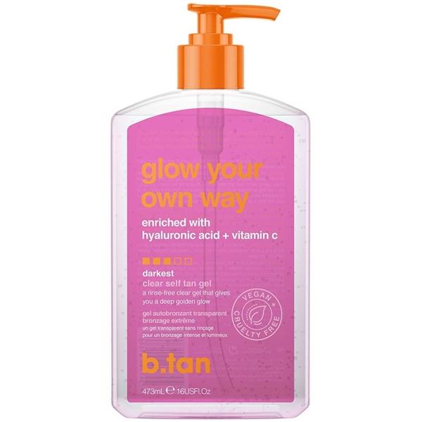 Glow Your Own Way Clear Self Tan Gel (Kuva 1 tuotteesta 3)