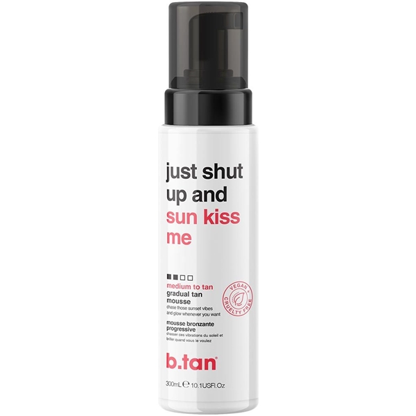 Just Shut Up & Sunkiss Me Gradual Tan Mousse (Kuva 1 tuotteesta 4)