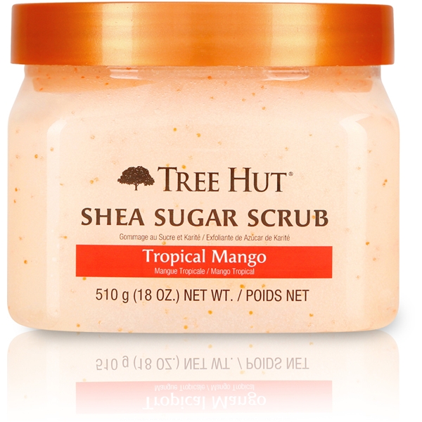 Tree Hut Shea Sugar Scrub Tropical Mango (Kuva 1 tuotteesta 2)