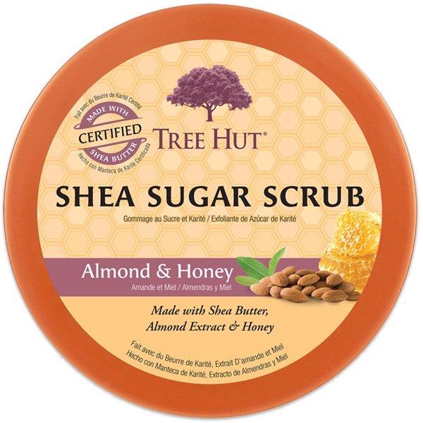 Tree Hut Shea Sugar Scrub Almond & Honey (Kuva 2 tuotteesta 2)