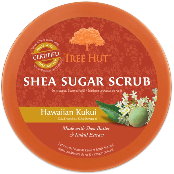 Tree Hut Shea Sugar Scrub Hawaiian Kukui (Kuva 2 tuotteesta 2)