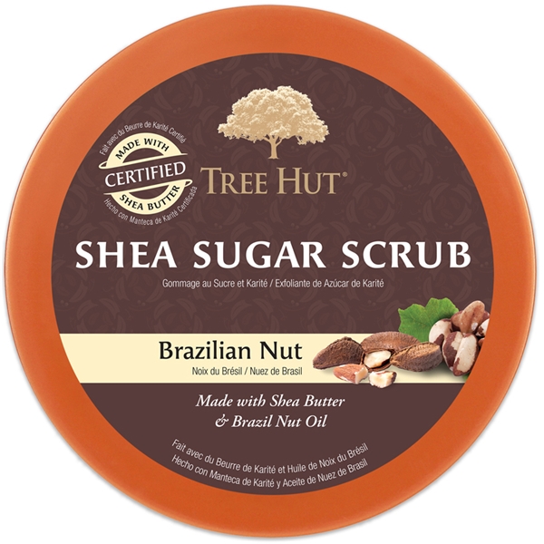 Tree Hut Shea Sugar Scrub Brazilian Nut (Kuva 2 tuotteesta 2)