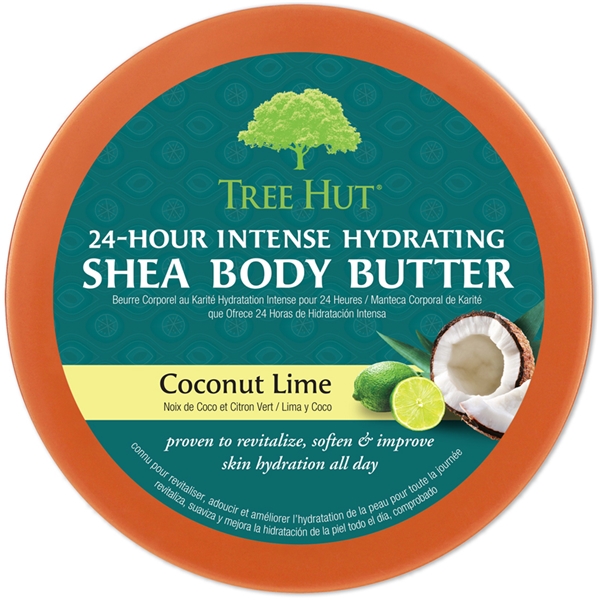 Tree Hut Shea Body Butter Coconut Lime (Kuva 2 tuotteesta 2)