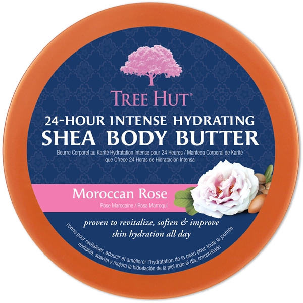 Tree Hut Shea Body Butter Moroccan Rose (Kuva 2 tuotteesta 2)