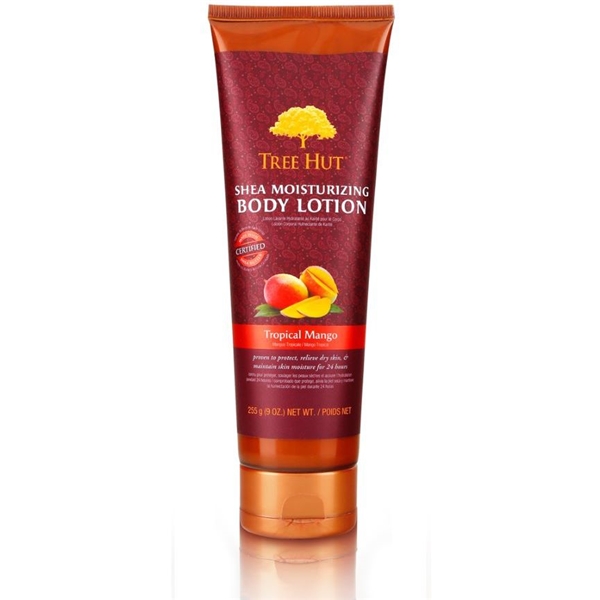 Tree Hut Shea Body Lotion Tropical Mango (Kuva 1 tuotteesta 3)