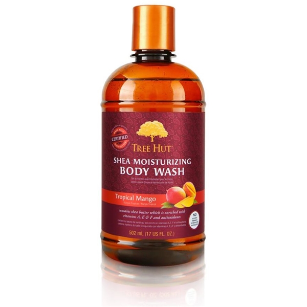 Tree Hut Shea Body Wash Tropical Mango (Kuva 1 tuotteesta 3)