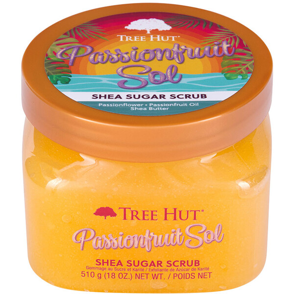 Tree Hut Passionfruit Sol Shea Sugar Scrub (Kuva 1 tuotteesta 7)