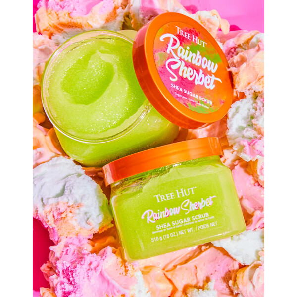 Tree Hut Rainbow Sherbert Shea Sugar Scrub (Kuva 3 tuotteesta 7)