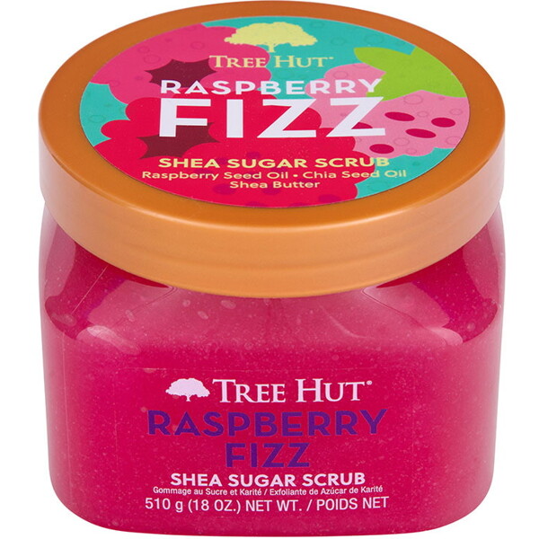 Tree Hut Raspberry Fizz Shea Sugar Scrub (Kuva 2 tuotteesta 2)