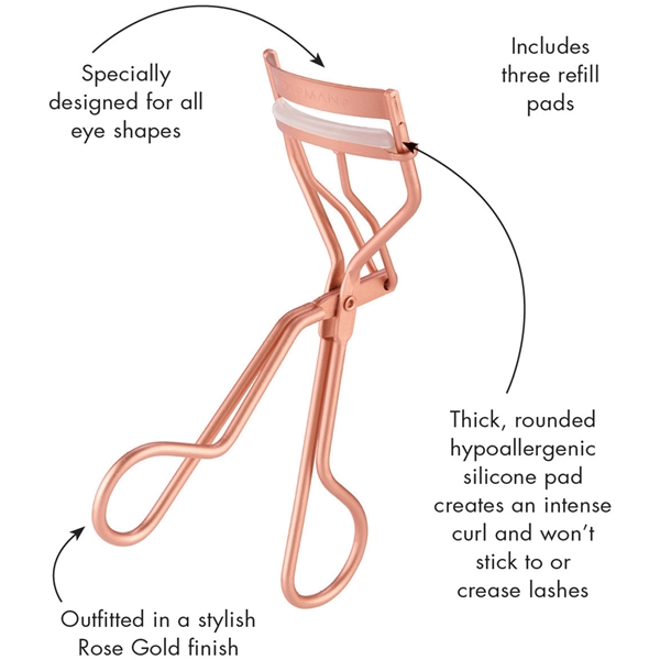 Tweezerman Rose Gold Classic Lash Curler (Kuva 2 tuotteesta 6)