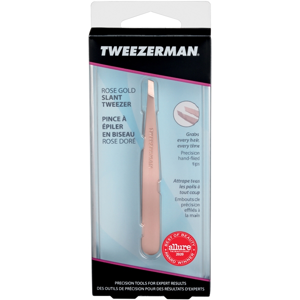 Tweezerman Rose Gold Slant Tweezer (Kuva 8 tuotteesta 8)