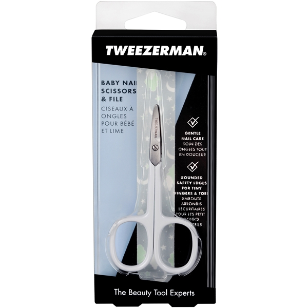 Tweezerman Baby Nail Scissors With File (Kuva 1 tuotteesta 3)