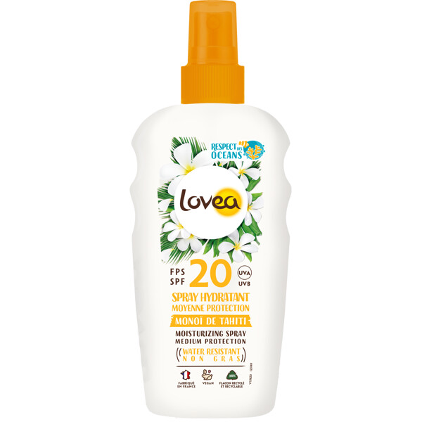 Lovea Moisturizing Spray SPF20 - Medium Protect