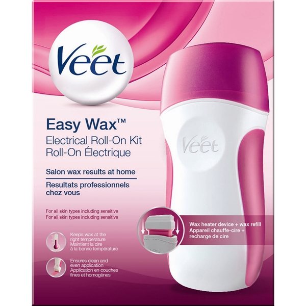 Veet Easy Wax - Electrical Roll On Kit 1 set