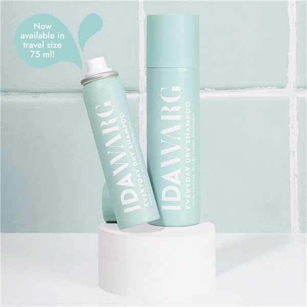 IDA WARG Everyday Dry Shampoo Travel Size (Kuva 2 tuotteesta 3)
