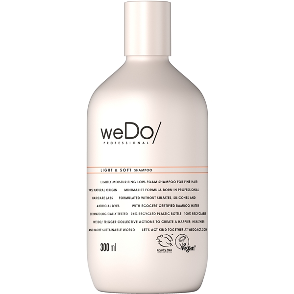 weDo Light & Soft Shampoo (Kuva 1 tuotteesta 4)