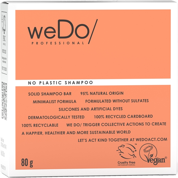weDo No Plastic Shampoo - Solid Shampoo Bar (Kuva 2 tuotteesta 6)