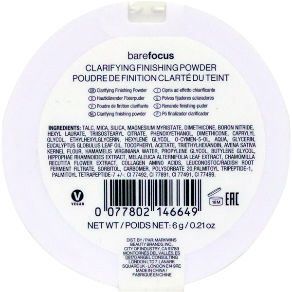 Bare Focus Clarifying Finishing Powder (Kuva 5 tuotteesta 5)