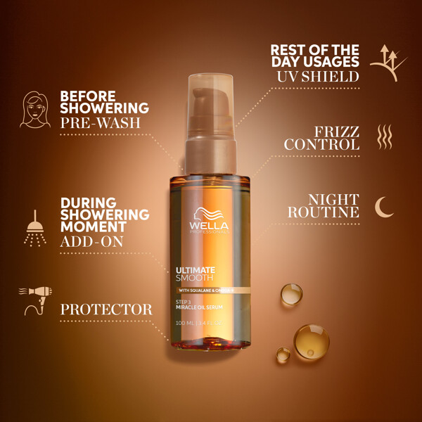 Ultimate Smooth Miracle Oil Serum Travel Size (Kuva 3 tuotteesta 5)