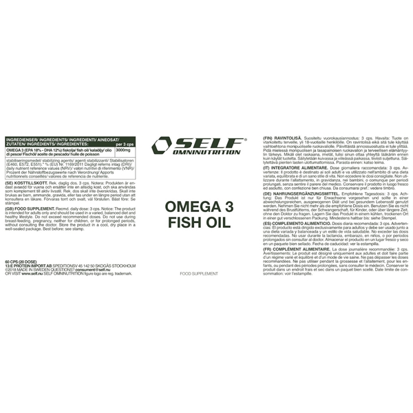 Omega 3 Fish Oil (Kuva 2 tuotteesta 2)