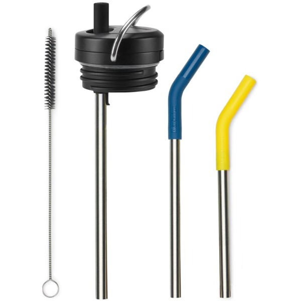 Klean Kanteen Twist Cap w/ Straw Kit Black (Kuva 1 tuotteesta 3)