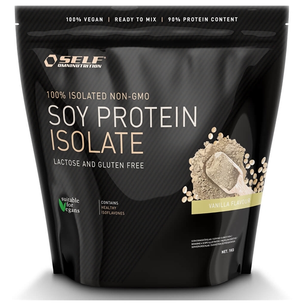 Soy Protein 1 kg Vanilja, SELF Omninutrition
