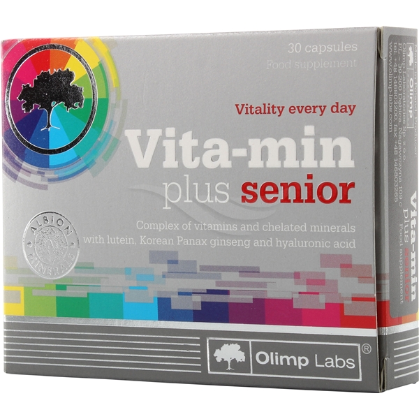 Vita-min Plus Senior - Vitamiinit - Olimp | Shopping4net