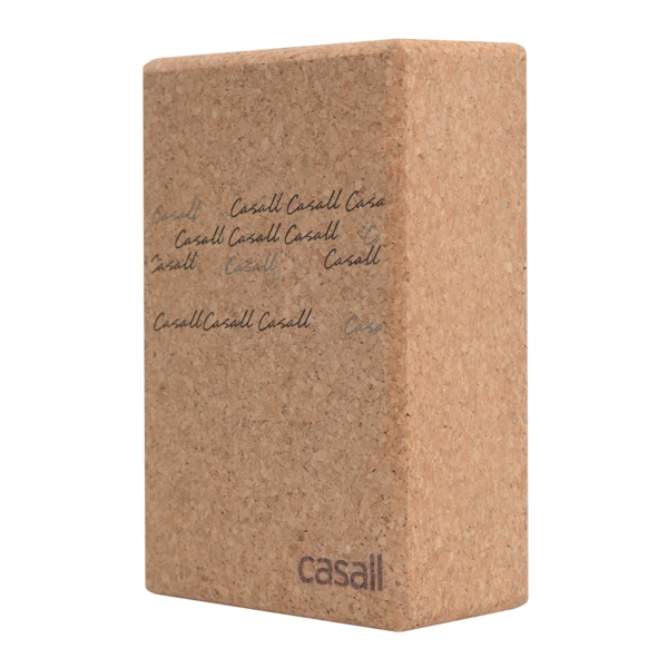 Yoga block natural cork