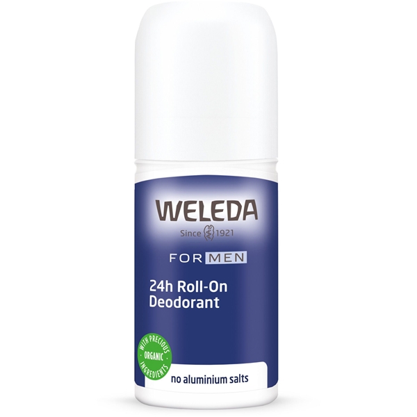 Men 24H Roll On Deodorant 50 ml, Weleda