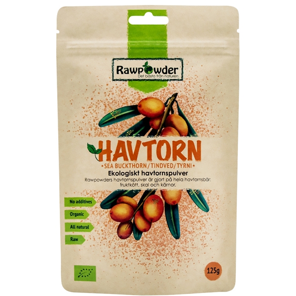 Rawpowder Havtorn pulver EKO