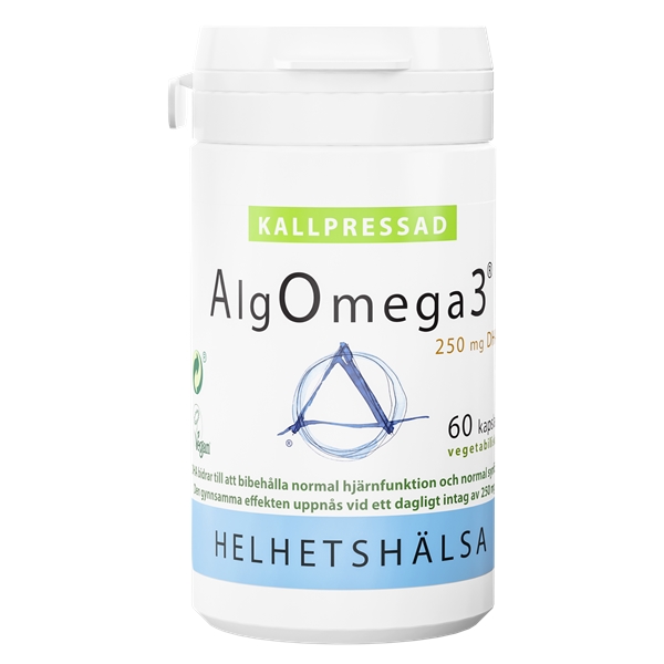 AlgOmega3 Kallpressad 60 kapselia, Helhetshälsa