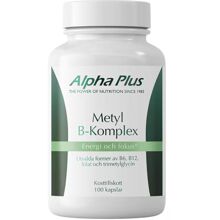 Alpha Plus Metyl B-komplex 100 kapselia
