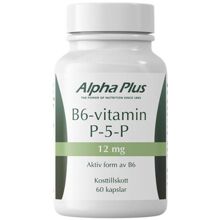Alpha Plus B6-vitamin P-5-P 12mg 60 kapselia