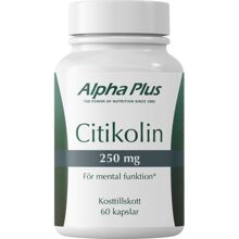 Alpha Plus Citikolin 250mg 60 kapselia