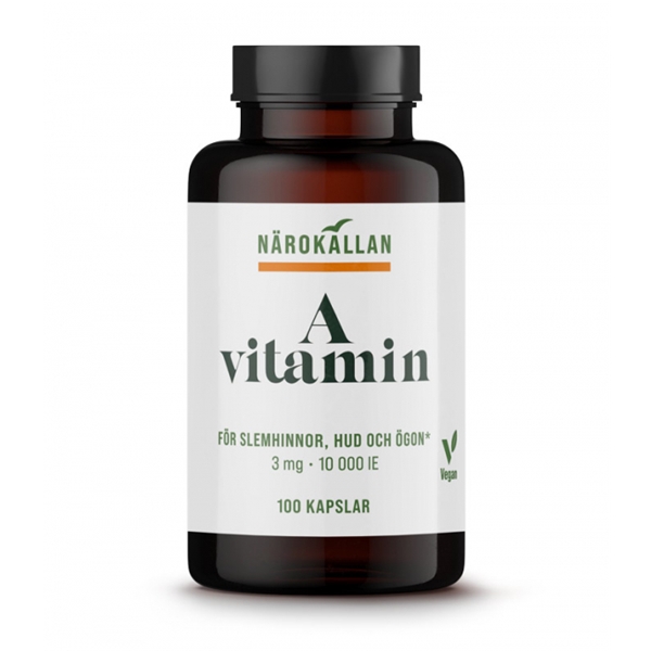 A-Vitamin 100 kapselia, Närokällan