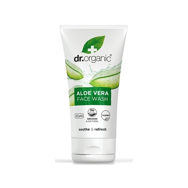Aloe Vera Creamy Face Wash 150 ml, Dr Organic