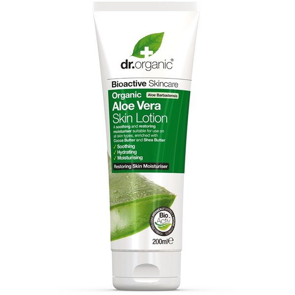 Aloe Vera Skin Lotion 200 ml, Dr Organic
