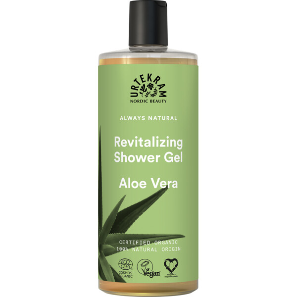 Aloe Vera Shower Gel 500 ml, Urtekram