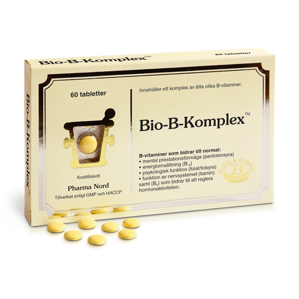 Bio-B-Komplex 60 tablettia, Pharma Nord