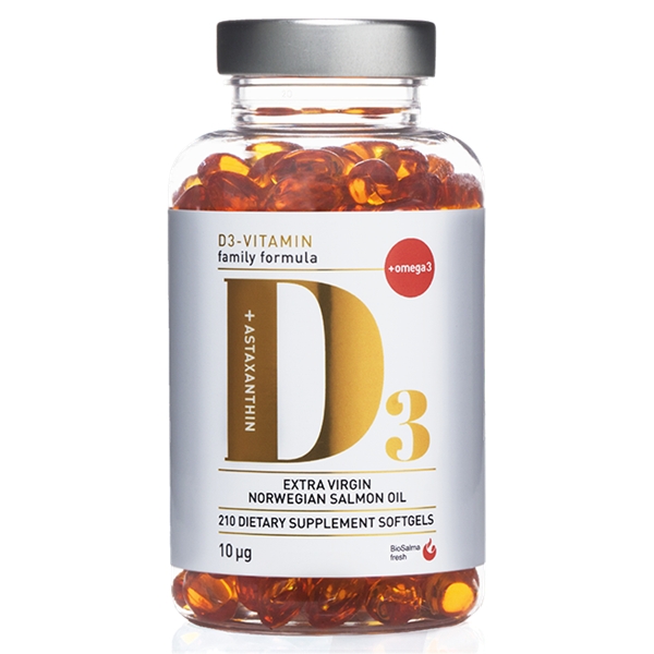 BioSalma D3-vitamin family formula 10µg