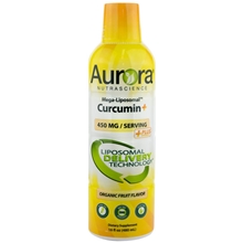 480 ml - Aurora Mega-Liposomal Curcumin + C-vitamin