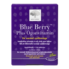 120 tablettia - New Nordic Blue Berry Plus Ögonvitamin