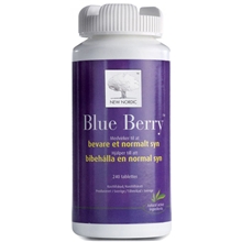 240 tablettia - New Nordic Blue Berry Plus Ögonvitamin