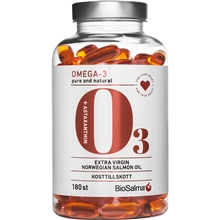 180 kapselia - BioSalma Omega-3 Salmon Oil 1000mg