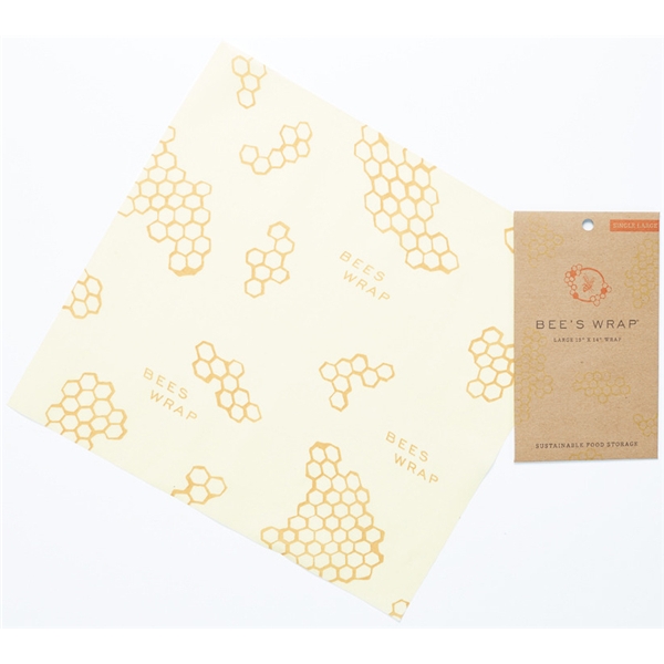 Bee's wrap Single Large Wrap 33 x 36 cm (Kuva 1 tuotteesta 3)