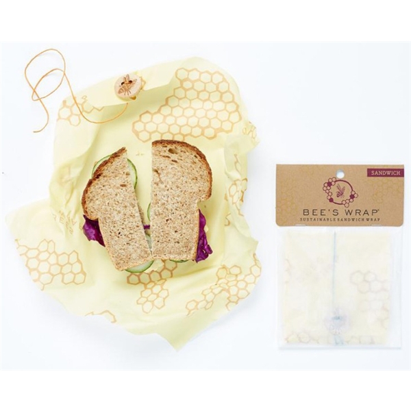 Bee's wrap Sandwich Wrap 33 x 33 cm (Kuva 1 tuotteesta 2)